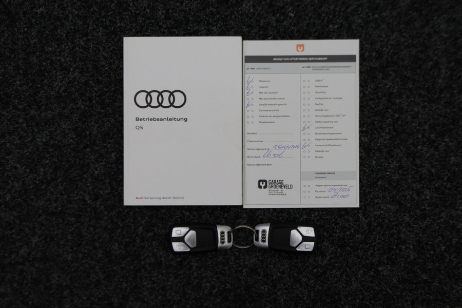 Audi Q5 55 TFSI e Quattro Plug-in Hybrid Competition S-Line Leer, Panoramadak, Cruise, Apple Carplay, Bluetooth, LED, Trekhaak, 21"