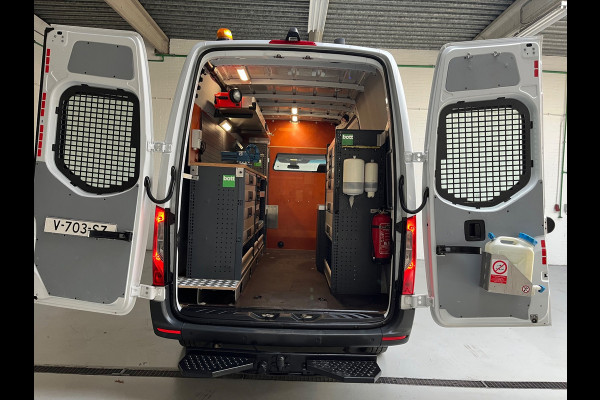 Mercedes-Benz Sprinter Automaat Servicewagen 314 2.2 CDI 140PK L2H2 euro6 BOTT, Victron V230, Standkachel Trekhaak RIJKLAARPRIJS