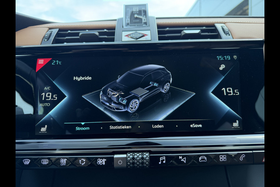 DS Ds 7 Crossback 300pk E-Tense 4x4 Opera (Elektrisch Schuifdak - Trekhaak - Leder incl verwarming/koeling/massage/geheugen - Focal Electra - Nigh