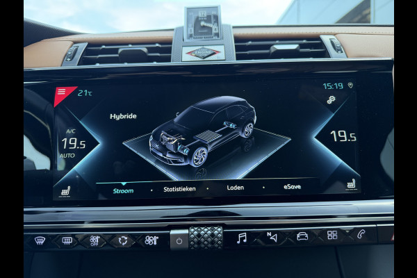 DS Ds 7 Crossback 300pk E-Tense 4x4 Opera (Elektrisch Schuifdak - Trekhaak - Leder incl verwarming/koeling/massage/geheugen - Focal Electra - Nigh