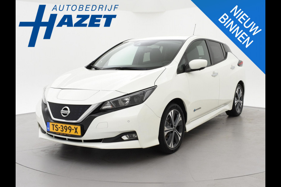 Nissan Leaf N-CONNECTA 40 kWh + 360 CAMERA | STOELVERW. | CARPLAY | NAVIGATIE | 17 INCH | STUURVERWARMING