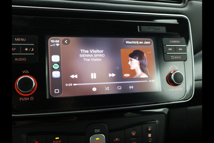 Nissan Leaf N-CONNECTA 40 kWh + 360 CAMERA | STOELVERW. | CARPLAY | NAVIGATIE | 17 INCH | STUURVERWARMING