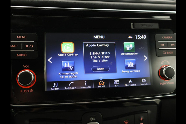 Nissan Leaf N-CONNECTA 40 kWh + 360 CAMERA | STOELVERW. | CARPLAY | NAVIGATIE | 17 INCH | STUURVERWARMING