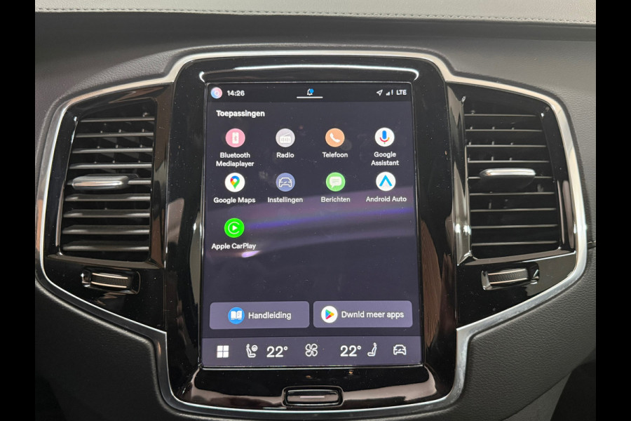 Volvo XC90 2.0 T8 Recharge AWD Plus Dark |Pano | 7pers | White Metallic | 360camera | Harman Kardon | All season |