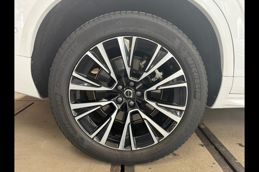 Volvo XC90 2.0 T8 Recharge AWD Plus Dark |Pano | 7pers | White Metallic | 360camera | Harman Kardon | All season |