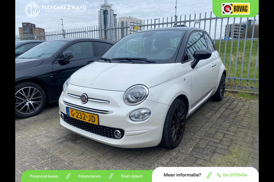 Fiat 500 0.9 TwinAir Turbo Sport - Panoramadak - Navi Apple/Android - Airco - Org.NL