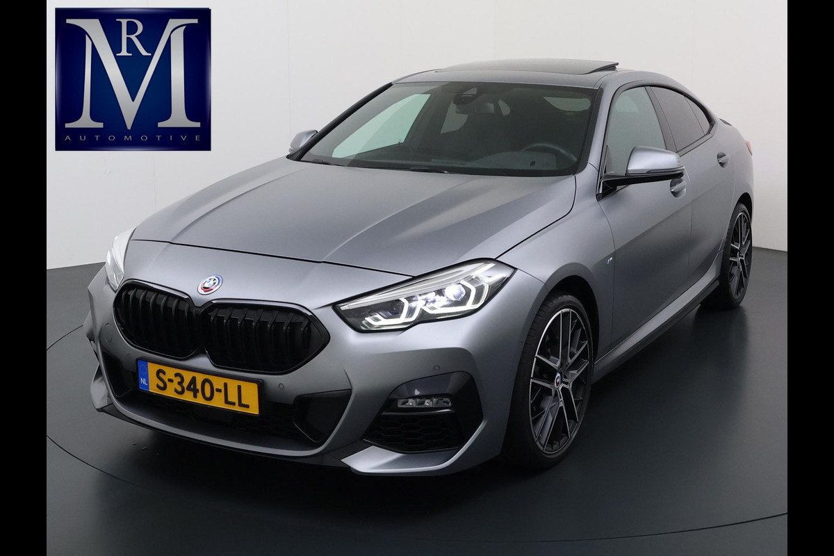 BMW 2 Serie Gran Coupé 220i | M-SPORT| BOMVOL! | HARMAN KARDON| PANO| FROZEN GREY| STOEL+ STUURVERWARMING| DEALER OH. | ORIGINEEL NEDERLANDS| KUIPSTOELEN| LEER | 19 INCH!
