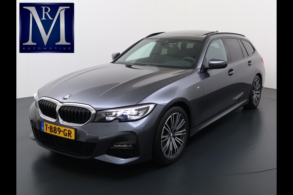BMW 3 Serie Touring 320i | M-SPORT | PANO| ADAP. CRUISE| NET GROOT ONDERHOUD GEHAD, RIJKLAAR| ELEK. ACHTERKLEP| CAMERA| INCL. 12 MND BOVAG GARANTIE | APPLECARPLAY |