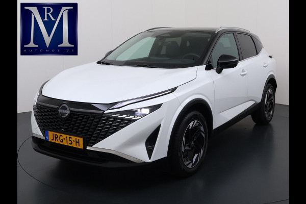 Nissan QASHQAI 1.3 MHEV Xtronic N-Connecta | FABRIEKSGARANTIE| PANO| VOORRUITVERWARMING| STOEL + STUUR VERWARMING| 360 CAMERA| DODE HOEK| HEAD-UP| ELEK. ACHTERKLEP