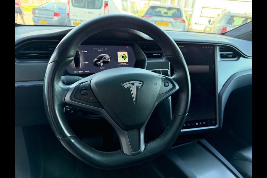 Tesla Model X 75D Base, NAP, MCU 2, CCS 2, Trekhaak, Carbon