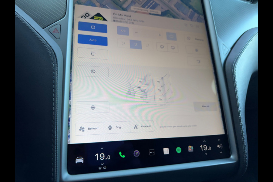 Tesla Model X 75D Base, NAP, MCU 2, CCS 2, Trekhaak, Carbon