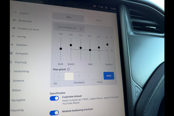 Tesla Model X 75D Base, NAP, MCU 2, CCS 2, Trekhaak, Carbon