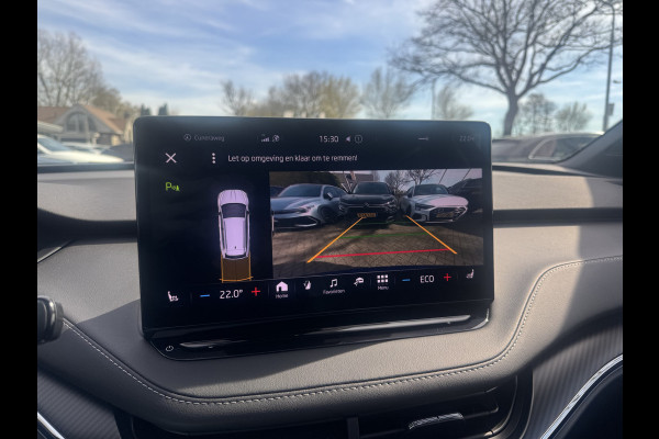 Škoda ENYAQ iV 60 Sportline / NIEUWSTAAT! / SoH 95,5% / Trekhaak /  Panoramadak / Camera / Leder&Alcantara / 20'' / Keyless / Matrix LED / Sfeerverlichting / Stoelverwamring / DAB / ACC