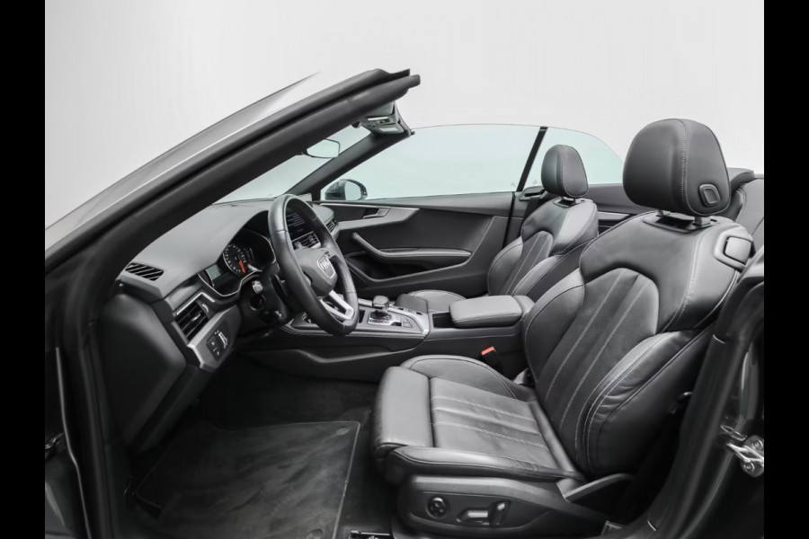 Audi A5 Cabriolet 40 Tfsi S-Tronic (150kW/204pk) ** LED, LEDER, VERW. ST, NEKVERW, 18-inch LMV, ADAPT. CRUISE ** 1e EIG - UNFALLFREI ** ** INFORMEER OOK NAAR ONZE AANTREKKELIJKE FINANCIAL-LEASE TARIEVEN **