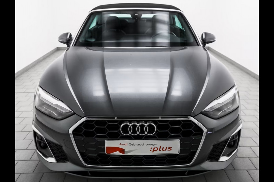 Audi A5 Cabriolet 40 Tfsi S-Tronic (150kW/204pk) ** LED, LEDER, VERW. ST, NEKVERW, 18-inch LMV, ADAPT. CRUISE ** 1e EIG - UNFALLFREI ** ** INFORMEER OOK NAAR ONZE AANTREKKELIJKE FINANCIAL-LEASE TARIEVEN **