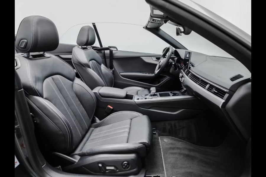 Audi A5 Cabriolet 40 Tfsi S-Tronic (150kW/204pk) ** LED, LEDER, VERW. ST, NEKVERW, 18-inch LMV, ADAPT. CRUISE ** 1e EIG - UNFALLFREI ** ** INFORMEER OOK NAAR ONZE AANTREKKELIJKE FINANCIAL-LEASE TARIEVEN **