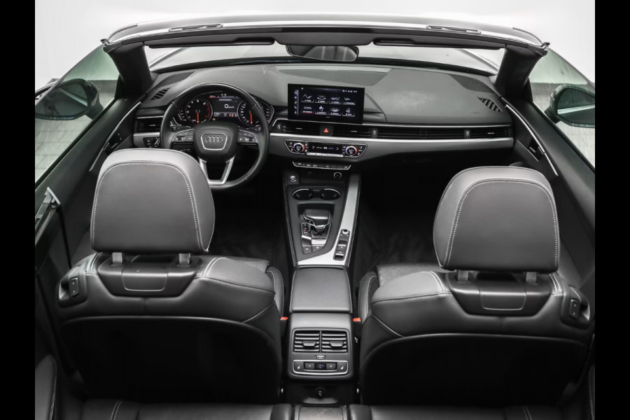 Audi A5 Cabriolet 40 Tfsi S-Tronic (150kW/204pk) ** LED, LEDER, VERW. ST, NEKVERW, 18-inch LMV, ADAPT. CRUISE ** 1e EIG - UNFALLFREI ** ** INFORMEER OOK NAAR ONZE AANTREKKELIJKE FINANCIAL-LEASE TARIEVEN **