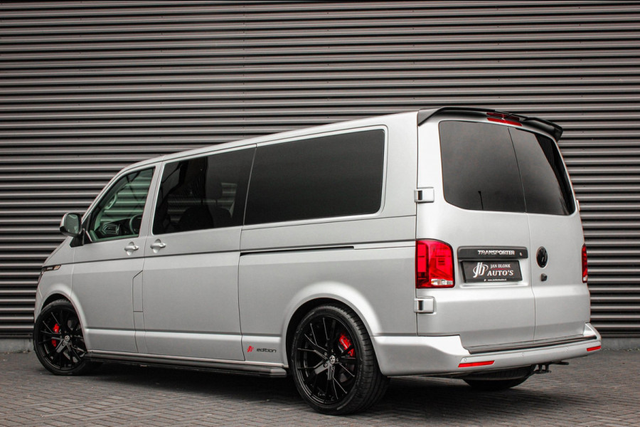 Volkswagen Transporter 2.0 TDI L2H1 150PK NEW LAGE BIJTELLING BULLI / LEDEREN BEKLEDING / DUBBEL CABINE / NAVIGATIE / ACTIVE