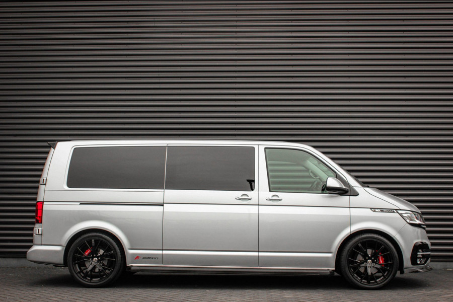 Volkswagen Transporter 2.0 TDI L2H1 150PK NEW LAGE BIJTELLING BULLI / LEDEREN BEKLEDING / DUBBEL CABINE / NAVIGATIE / ACTIVE