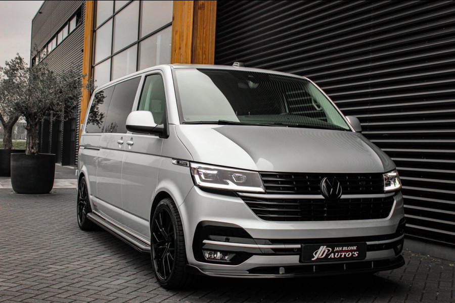 Volkswagen Transporter 2.0 TDI L2H1 150PK NEW LAGE BIJTELLING BULLI / LEDEREN BEKLEDING / DUBBEL CABINE / NAVIGATIE / ACTIVE