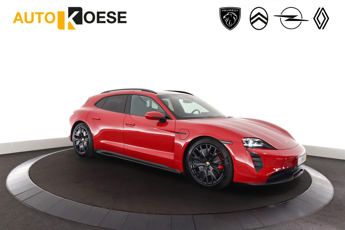 Porsche Taycan Sport Turismo GTS | 93 kWh Accu Plus | Surround View | InnoDrive | Sport Chrono Pakket | Panoramadak