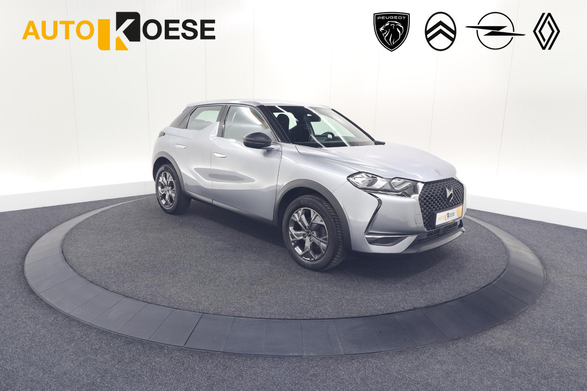 DS DS 3 Crossback PureTech 100 Montmartre | Parkeersensoren | Apple Carplay | Allseason Banden | Navigatie | Climate Control
