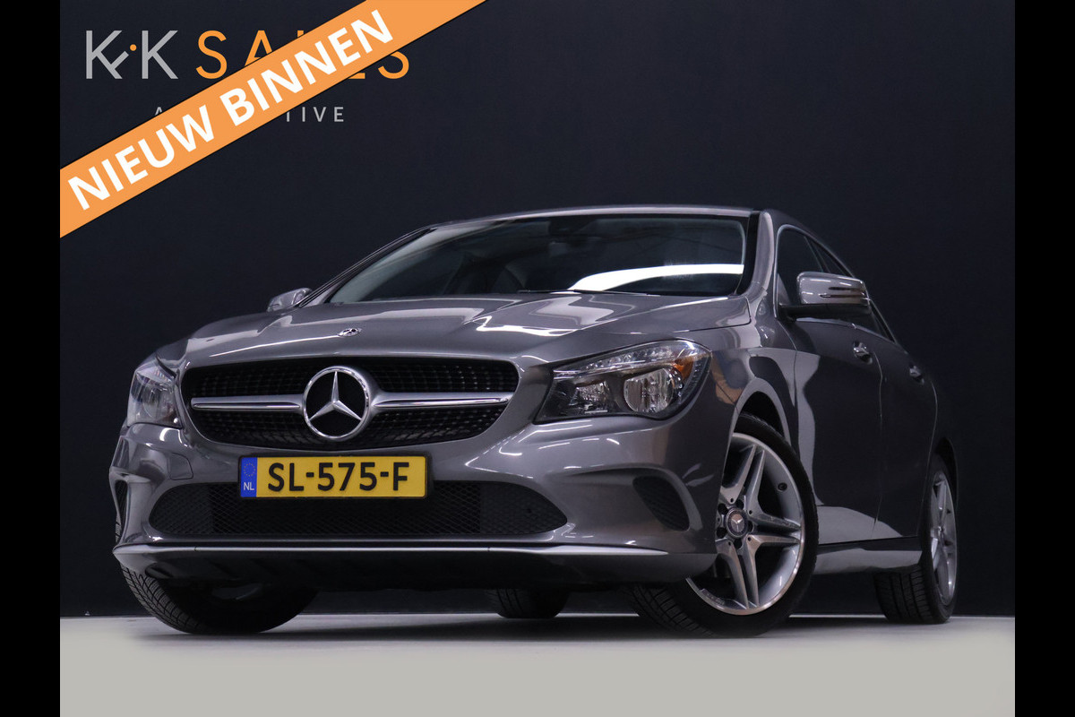 Mercedes-Benz CLA-Klasse 180 AMG [APPLE CARPLAY, AMG VELG, LEDER INTERIEUR, CRUISE CONTROL, AUTOMATISCH DIMLICHT, SCHAKELFLIPPERS, NIEUWSTAAT]