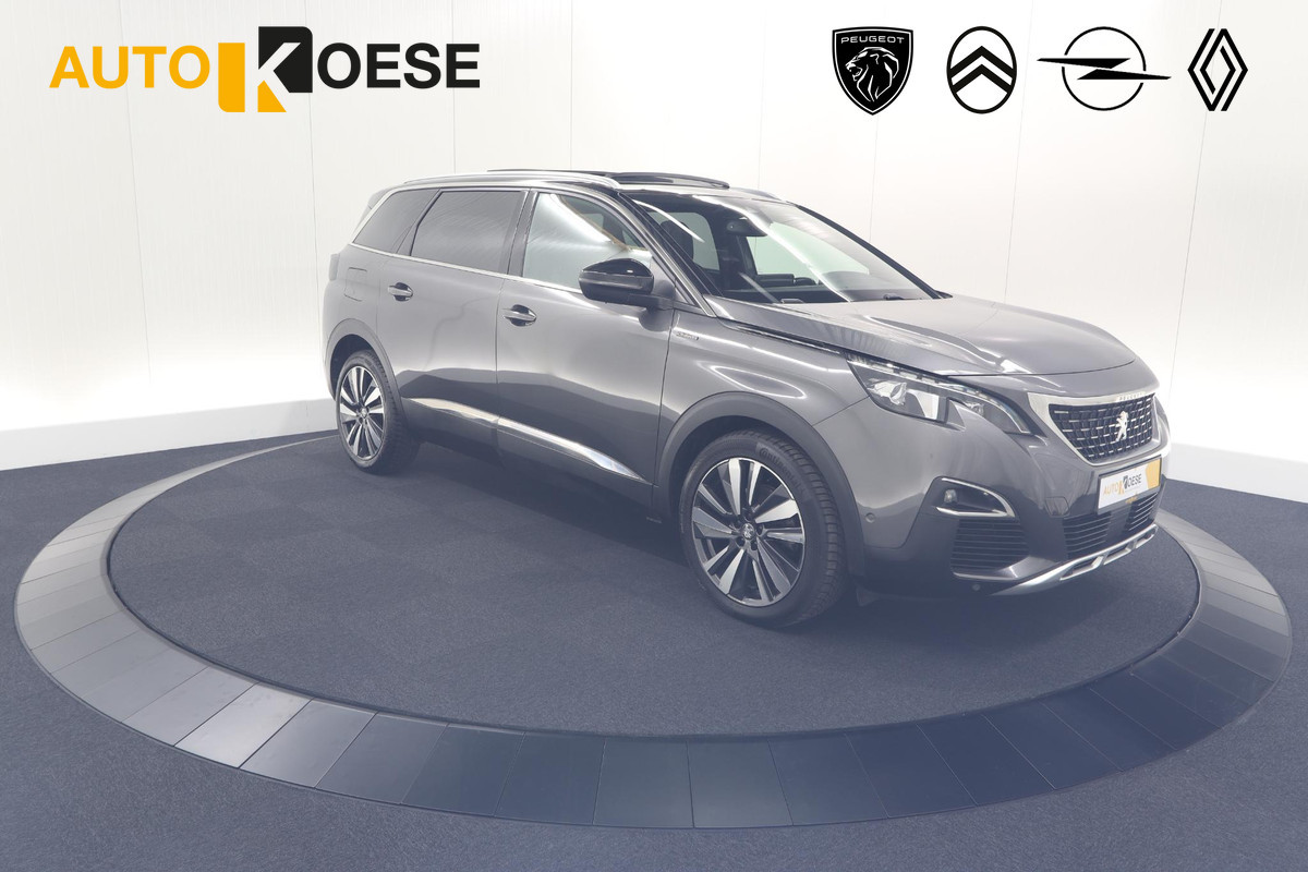 Peugeot 5008 PureTech 130 EAT8 GT-Line | Trekhaak | Panoramadak | Dodehoekdetectie | Elektrische Kofferklep