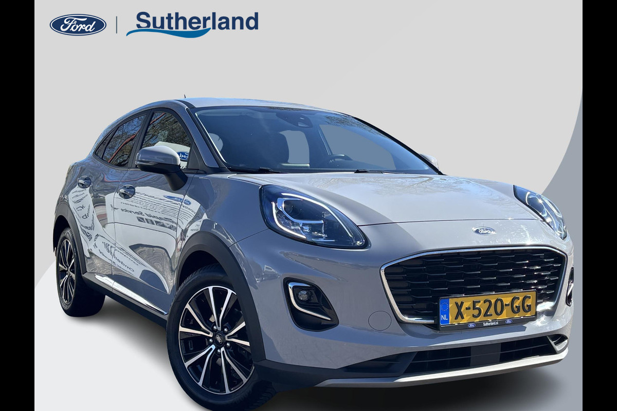 Ford Puma 1.0 EcoBoost Hybrid Titanium | Bellen voor bezichtiging | 125pk Trekhaak | Cruise control | Apple Carplay,Android auto | Lichtmetalen velgen