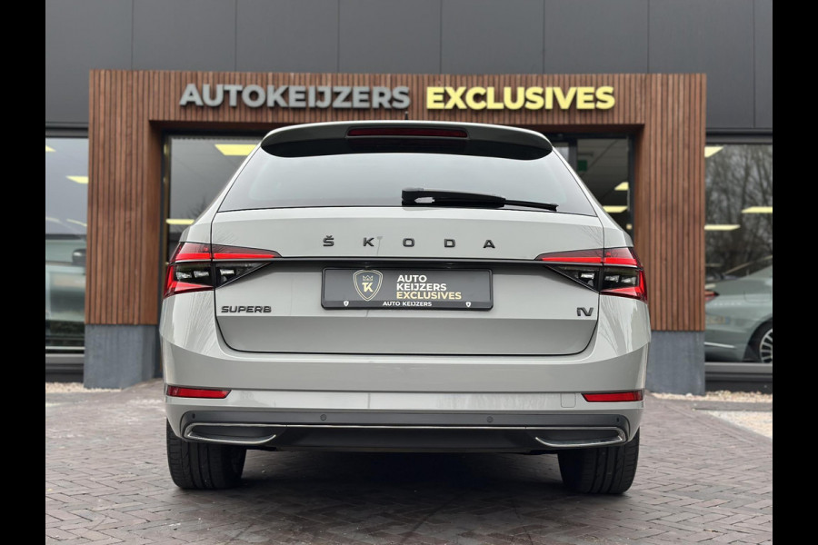 Škoda Superb Combi 1.4 TSI iV Sportline Business Panoramadak Adapt. Cruise LED Standkachel Trekhaak 19''LM