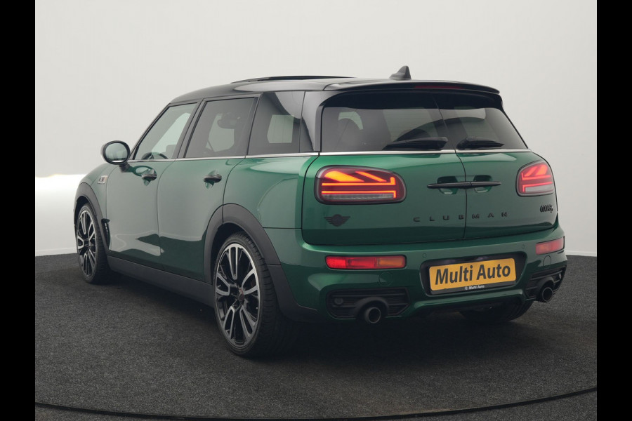 MINI Clubman 2.0 Cooper S John Cooper Works FACELIFT 179pk Dealer O.H | Panodak | Adaptive Cruise | Alcantara JCW Sportstoelen | Head Up | Harman Kardon | 19"L.M | Trekhaak Afn. | Camera | Keyless |