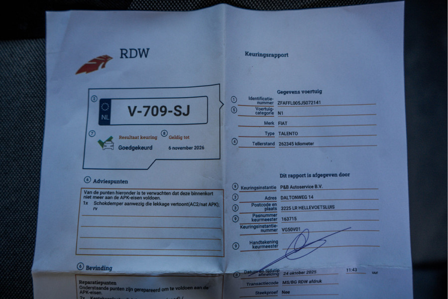 Fiat Talento EcoJet L2H1 | 126 PK | 6-Zits | Cruise | Airco | Trekhaak