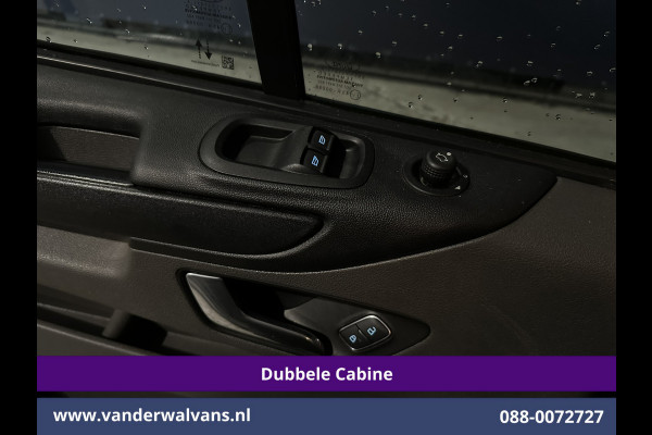 Ford Transit Custom 2.0 TDCI 130pk L2H1 Dubbele Cabine Euro6 Airco | 5-Zits | Navigatie | Apple Carplay | LED | Cruisecontrol Android Auto, Stoelverwarming, Parkeersensoren, Achterklep