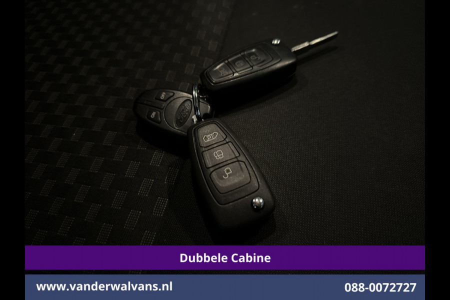 Ford Transit Custom 2.0 TDCI 130pk L2H1 Dubbele Cabine Euro6 Airco | 5-Zits | Navigatie | Apple Carplay | LED | Cruisecontrol Android Auto, Stoelverwarming, Parkeersensoren, Achterklep