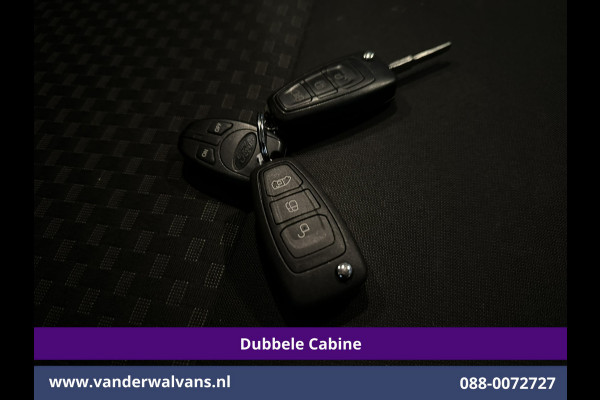 Ford Transit Custom 2.0 TDCI 130pk L2H1 Dubbele Cabine Euro6 Airco | 5-Zits | Navigatie | Apple Carplay | LED | Cruisecontrol Android Auto, Stoelverwarming, Parkeersensoren, Achterklep