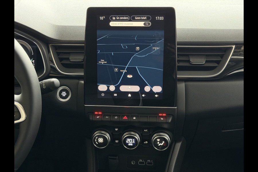 Renault Captur PLUG IN HYBRID BENZINE EN 60KM ELEKTRISCH 1.6 PHEV AT INTENSE+ NW AUTO / CAMERA / NAVI LED STOELVERW PLUG IN HYBRID