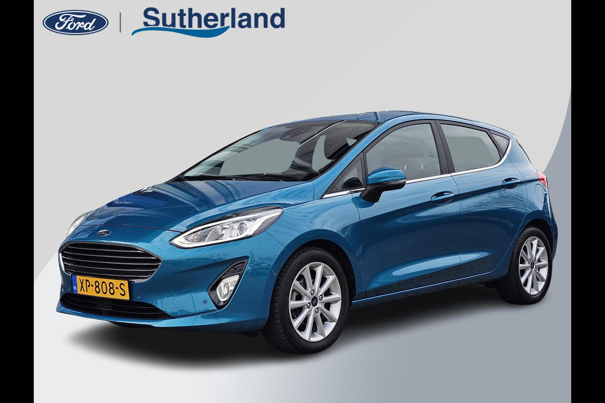 Ford Fiesta 1.0 EcoBoost Titanium | 72.000 km | Winterpack | Navigatie | Cruise control | Lane assist | Achteruitrijcamera | PDC v+a