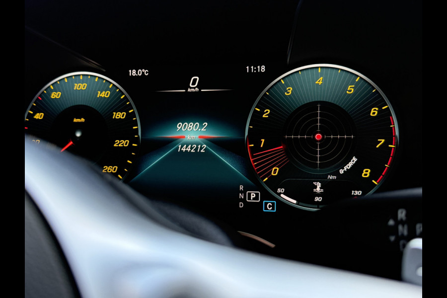 Mercedes-Benz C-Klasse 160 Business Solution AMG | Origineel NL | Burmester | Sfeerverlichting | Apple Carplay