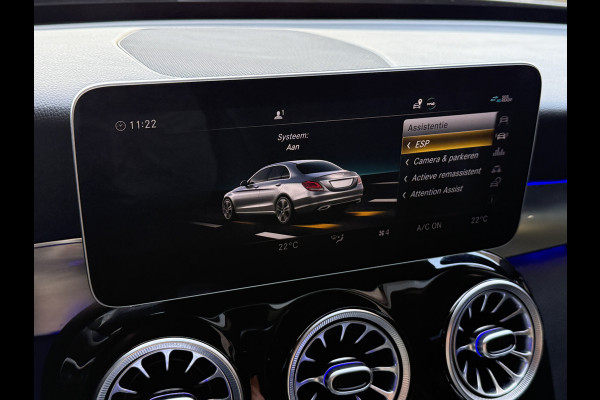 Mercedes-Benz C-Klasse 160 Business Solution AMG | Origineel NL | Burmester | Sfeerverlichting | Apple Carplay
