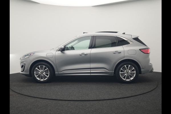 Ford Kuga 2.5 Vignale PHEV 225pk Dealer O.H | Panodak | Head Up | Bang & Olufsen Sound | Adaptive Cruise | 360 Camera | Lederen Sportstoelen Memory & Verwarmd | Keyless | Pilot Assist | Blis | Apple Carplay | Navigatie | Virtual | DAB  | Plug In Hybrid |