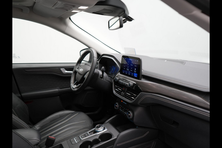 Ford Kuga 2.5 Vignale PHEV 225pk Dealer O.H | Panodak | Head Up | Bang & Olufsen Sound | Adaptive Cruise | 360 Camera | Lederen Sportstoelen Memory & Verwarmd | Keyless | Pilot Assist | Blis | Apple Carplay | Navigatie | Virtual | DAB  | Plug In Hybrid |