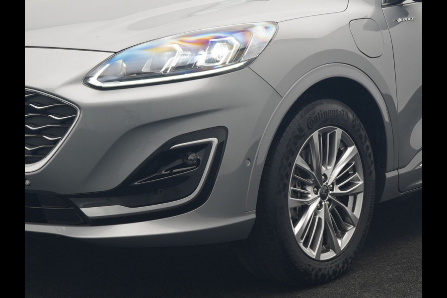 Ford Kuga 2.5 Vignale PHEV 225pk Dealer O.H | Panodak | Head Up | Bang & Olufsen Sound | Adaptive Cruise | 360 Camera | Lederen Sportstoelen Memory & Verwarmd | Keyless | Pilot Assist | Blis | Apple Carplay | Navigatie | Virtual | DAB  | Plug In Hybrid |