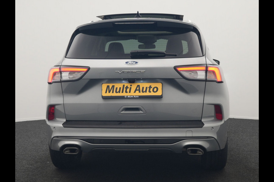 Ford Kuga 2.5 Vignale PHEV 225pk Dealer O.H | Panodak | Head Up | Bang & Olufsen Sound | Adaptive Cruise | 360 Camera | Lederen Sportstoelen Memory & Verwarmd | Keyless | Pilot Assist | Blis | Apple Carplay | Navigatie | Virtual | DAB  | Plug In Hybrid |