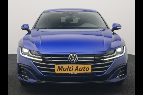 Volkswagen Arteon Shooting Brake 1.4 TSI eHybrid R-Line PHEV 218pk Dealer O.H. | Trekhaak Af Fabriek | Adaptive Cruise | Lederen Sportstoelen Memory & Massage | Keyless | Apple Carplay | Stoelverwarming | Navigatie | DAB | Plug In Hybrid |