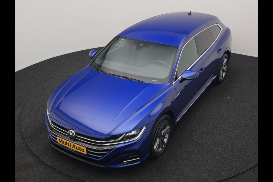 Volkswagen Arteon Shooting Brake 1.4 TSI eHybrid R-Line PHEV 218pk Dealer O.H. | Trekhaak Af Fabriek | Adaptive Cruise | Lederen Sportstoelen Memory & Massage | Keyless | Apple Carplay | Stoelverwarming | Navigatie | DAB | Plug In Hybrid |