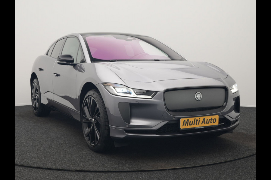 Jaguar I-PACE EV400 R-Dynamic 90kWh HSE FACELIFT MODEL INCL BTW | Luchtvering | Panodak | Adaptive Cruise | Lederen Kuipstoelen Memory & Ventilatie | Alcantara Hemel |  22"L.M | Head Up | Meridian Sound | Keyless | Apple Carplay |
