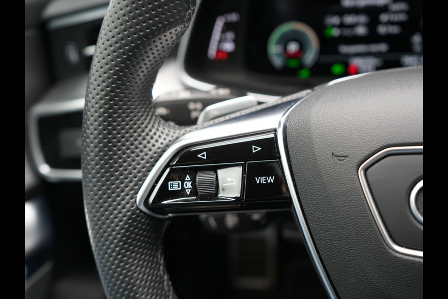 Audi A6 Avant 55 TFSI e Quattro S Competition PHEV 367pk Dealer O.H. | 2x S-Line | Trekhaak Af Fabriek | Panodak | 360 Camera | Bang & Olufsen | Adaptive Cruise | Sportstoelen Memory & Verwarmd | Apple Carplay | Keyless | Stuur Verwarmd | Virtual | Navigatie | Plug In Hybrid