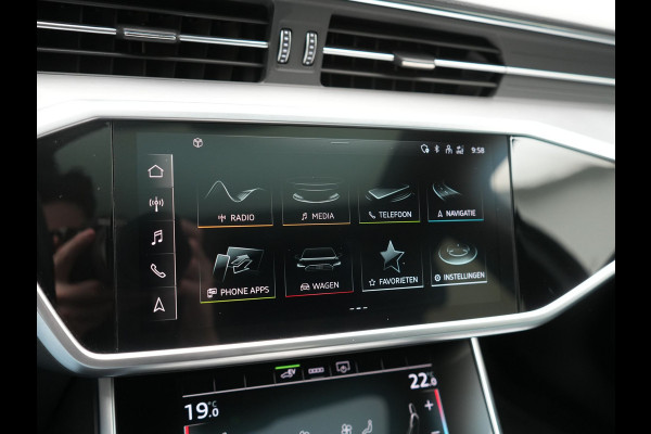 Audi A6 Avant 55 TFSI e Quattro S Competition PHEV 367pk Dealer O.H. | 2x S-Line | Trekhaak Af Fabriek | Panodak | 360 Camera | Bang & Olufsen | Adaptive Cruise | Sportstoelen Memory & Verwarmd | Apple Carplay | Keyless | Stuur Verwarmd | Virtual | Navigatie | Plug In Hybrid