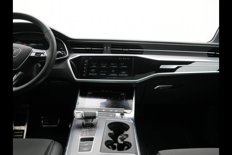 Audi A6 Avant 55 TFSI e Quattro S Competition PHEV 367pk Dealer O.H. | 2x S-Line | Trekhaak Af Fabriek | Panodak | 360 Camera | Bang & Olufsen | Adaptive Cruise | Sportstoelen Memory & Verwarmd | Apple Carplay | Keyless | Stuur Verwarmd | Virtual | Navigatie | Plug In Hybrid
