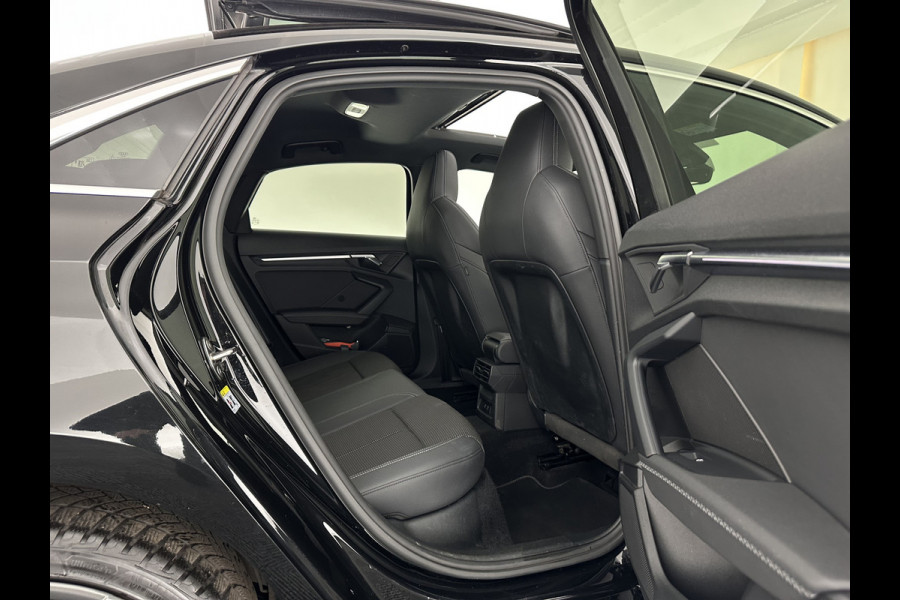 Audi A3 Limousine 30 TFSI S-Line Edition (INCL-BTW) Aut. *PANO | LEATHER-FABRIC | FULL-LED | AMBIENTLIGHT | SPORTSEATS | DIGI-COCKPIT | NAVI-FULLMAP | PRIVACYGLASS | SHIFTPADDLES | DAB+ | CRUISE | KEYLESS | PDC | 18"ALU*